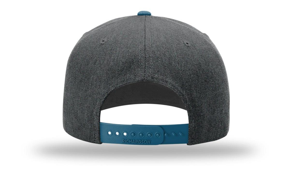 no-logo Richardson Wool Flatbill Snapback-Richardson-Thread Logic