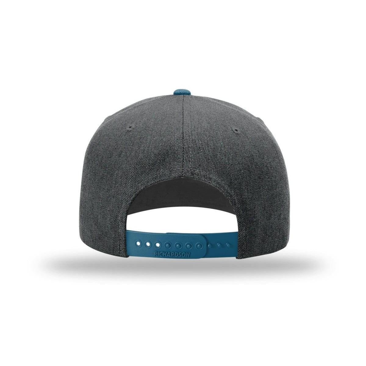 no-logo Richardson Wool Flatbill Snapback-Richardson-Thread Logic