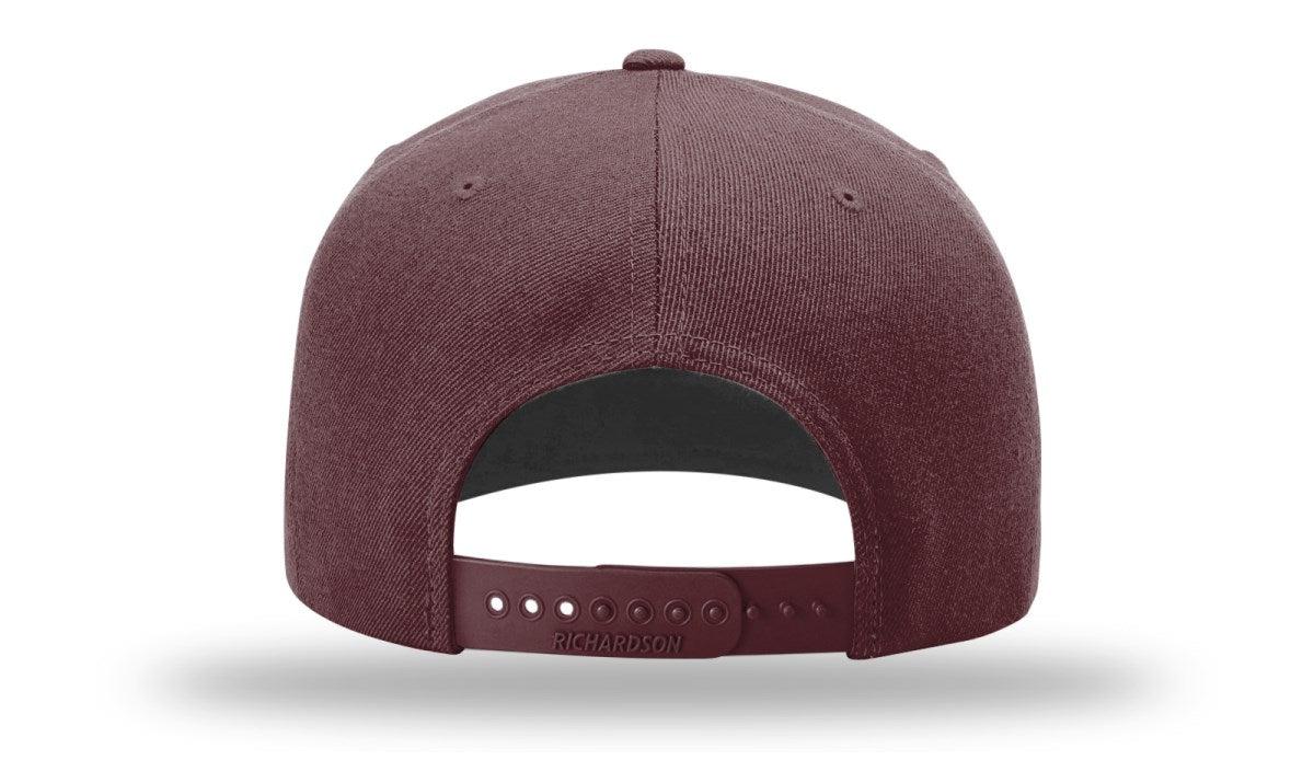 no-logo Richardson Wool Flatbill Snapback-Richardson-Thread Logic