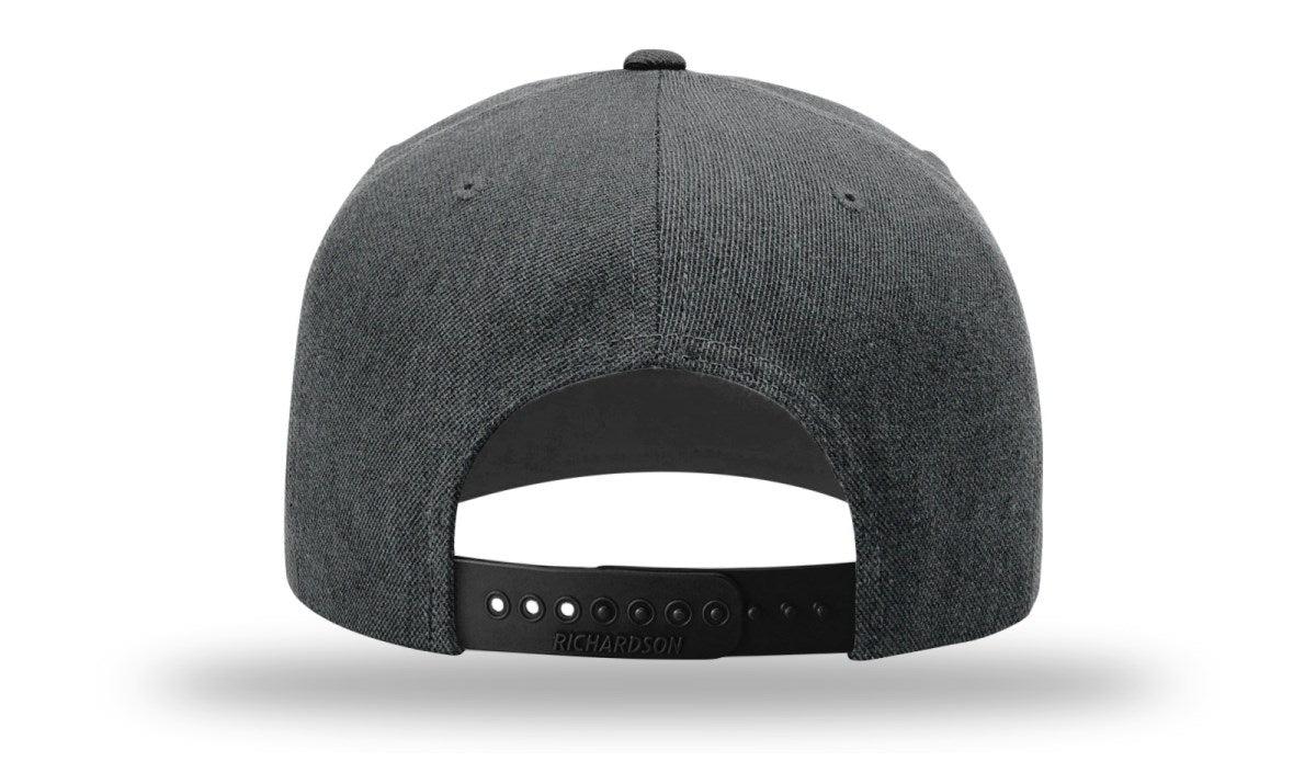 no-logo Richardson Wool Flatbill Snapback-Richardson-Thread Logic