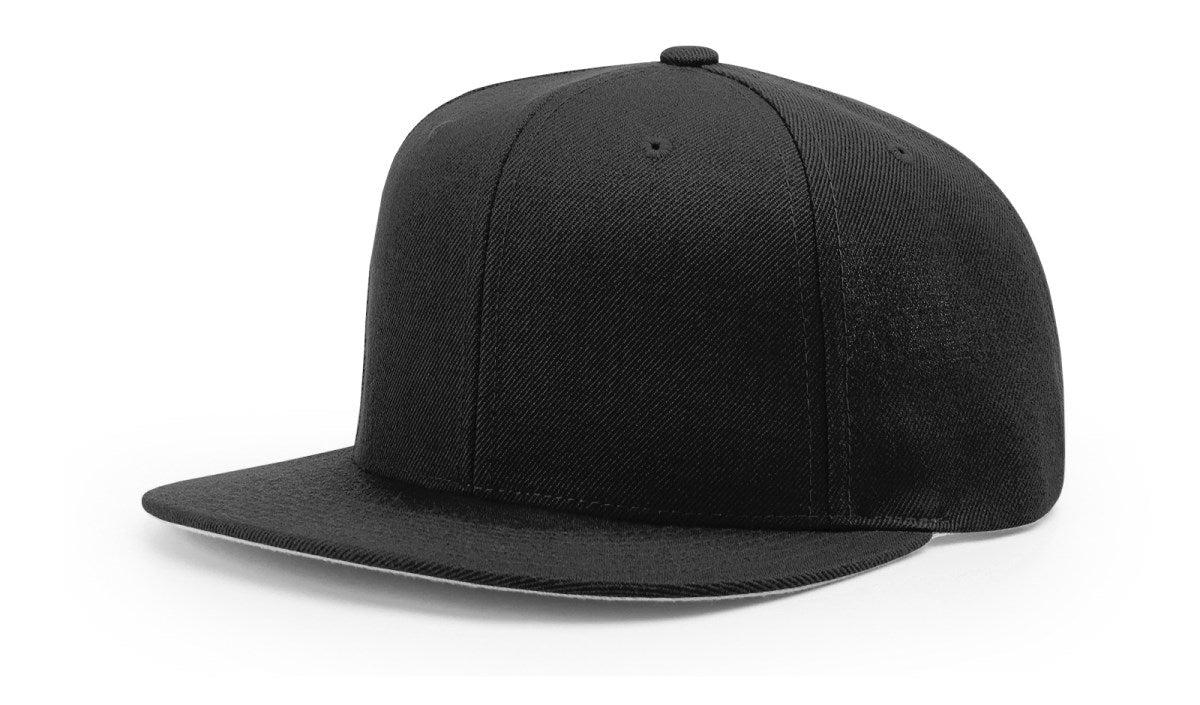 no-logo Richardson Wool Flatbill Snapback-Richardson-Thread Logic