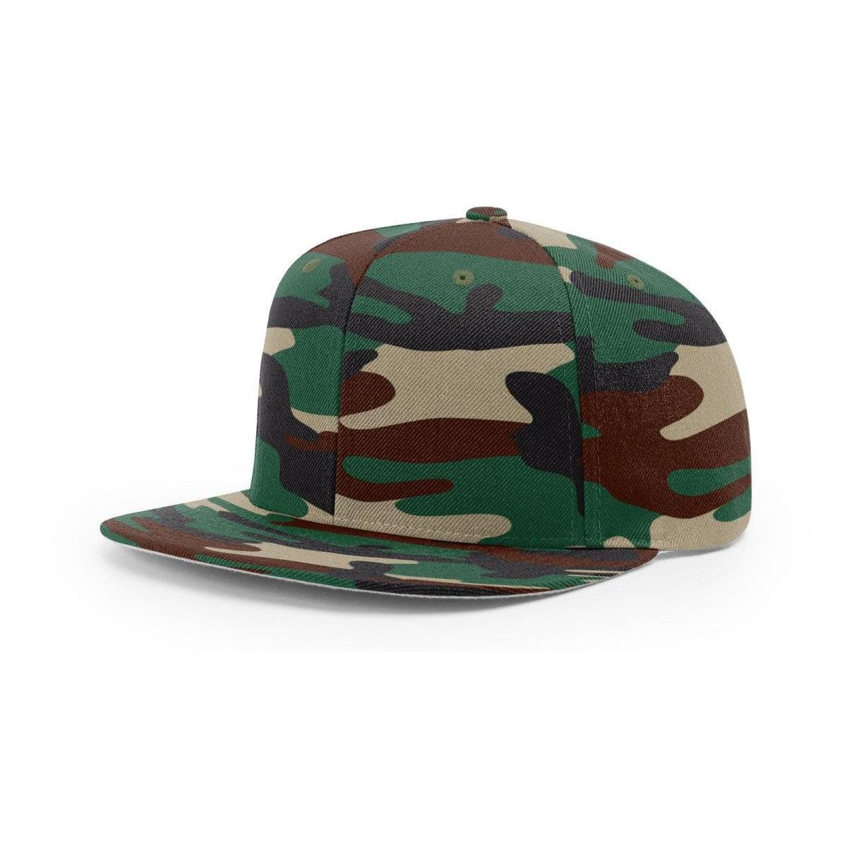 no-logo Richardson Wool Flatbill Snapback-Richardson-Thread Logic