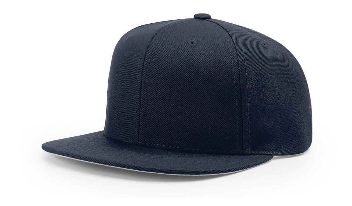 no-logo Richardson Wool Flatbill Snapback-Richardson-Thread Logic