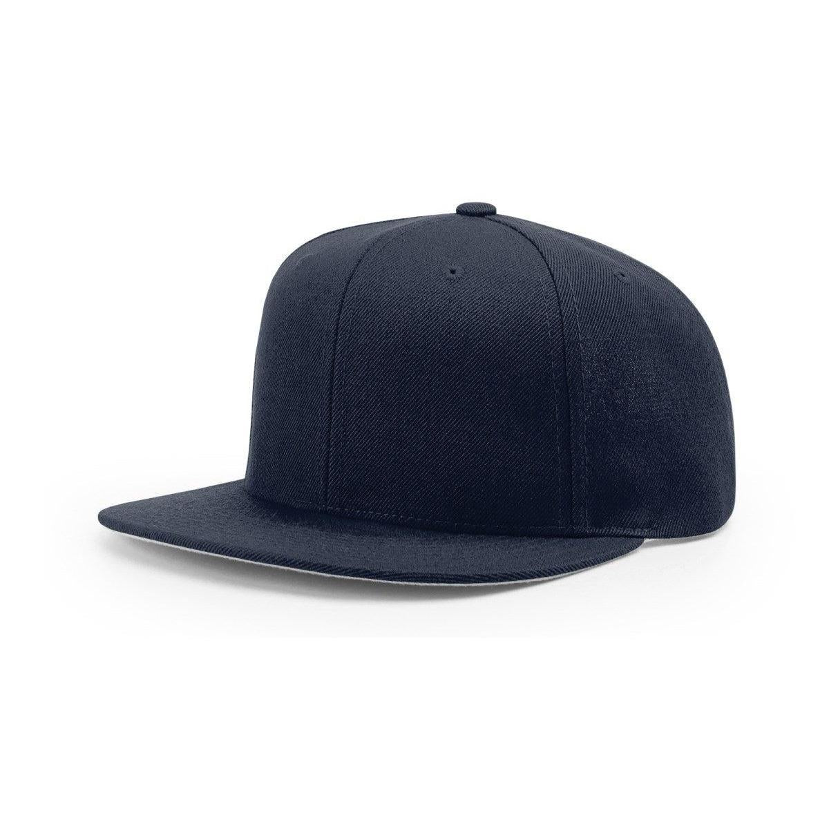 no-logo Richardson Wool Flatbill Snapback-Richardson-Thread Logic