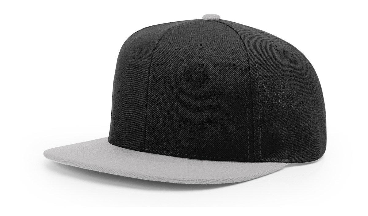 no-logo Richardson Wool Flatbill Snapback-Richardson-Thread Logic