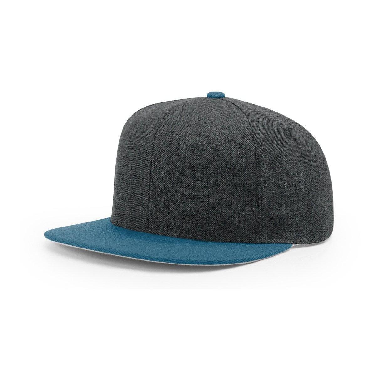 no-logo Richardson Wool Flatbill Snapback-Richardson-Thread Logic