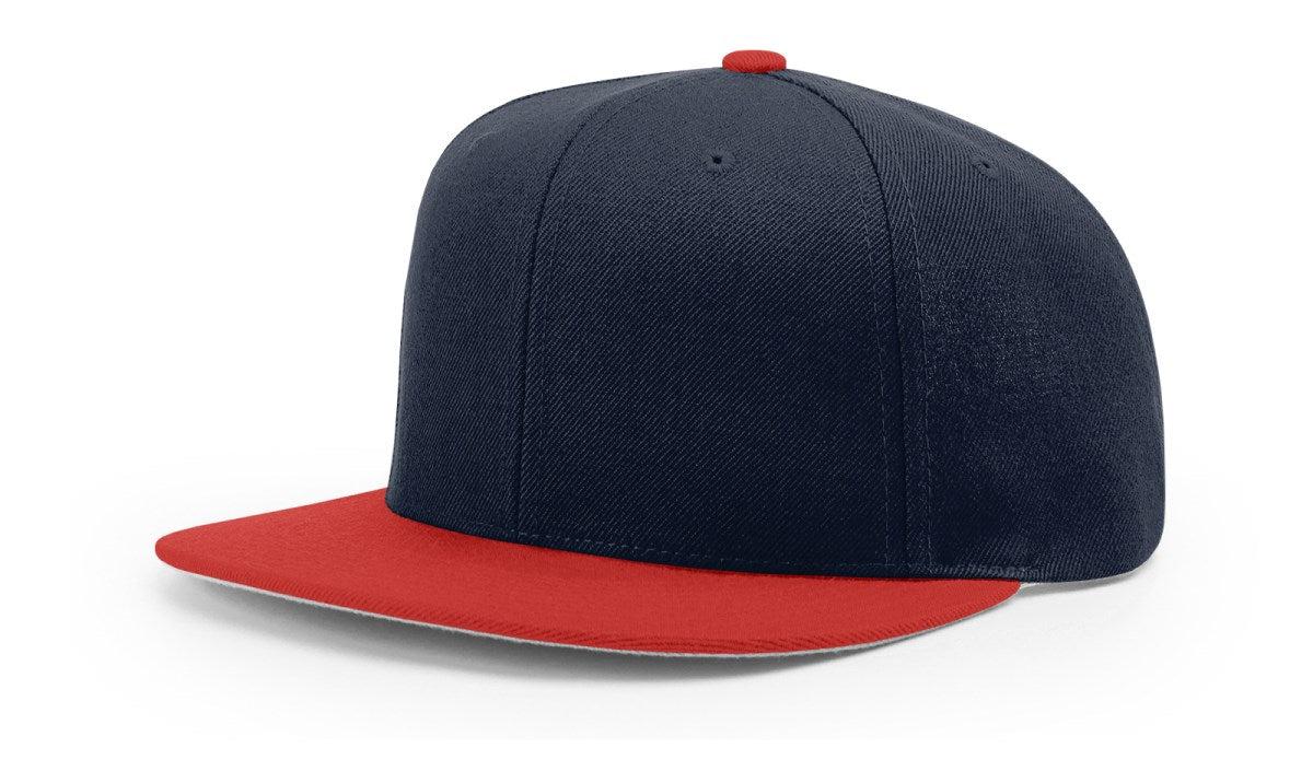 no-logo Richardson Wool Flatbill Snapback-Richardson-Thread Logic