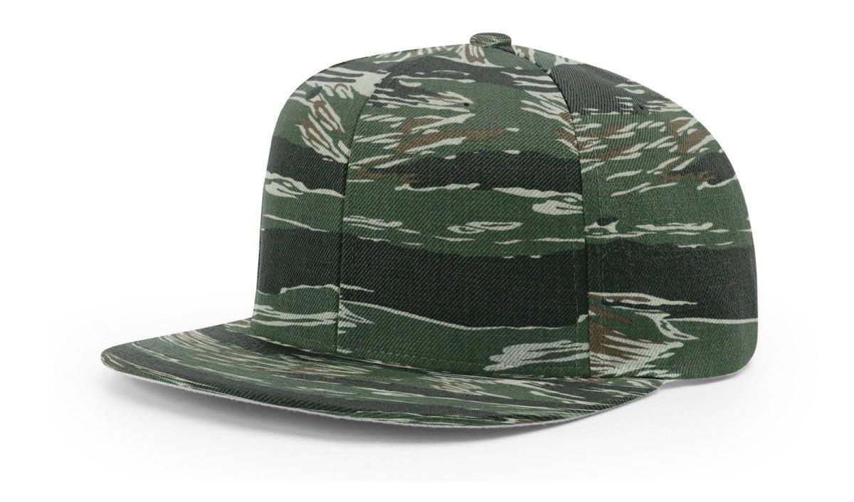 no-logo Richardson Wool Flatbill Snapback-Richardson-Thread Logic