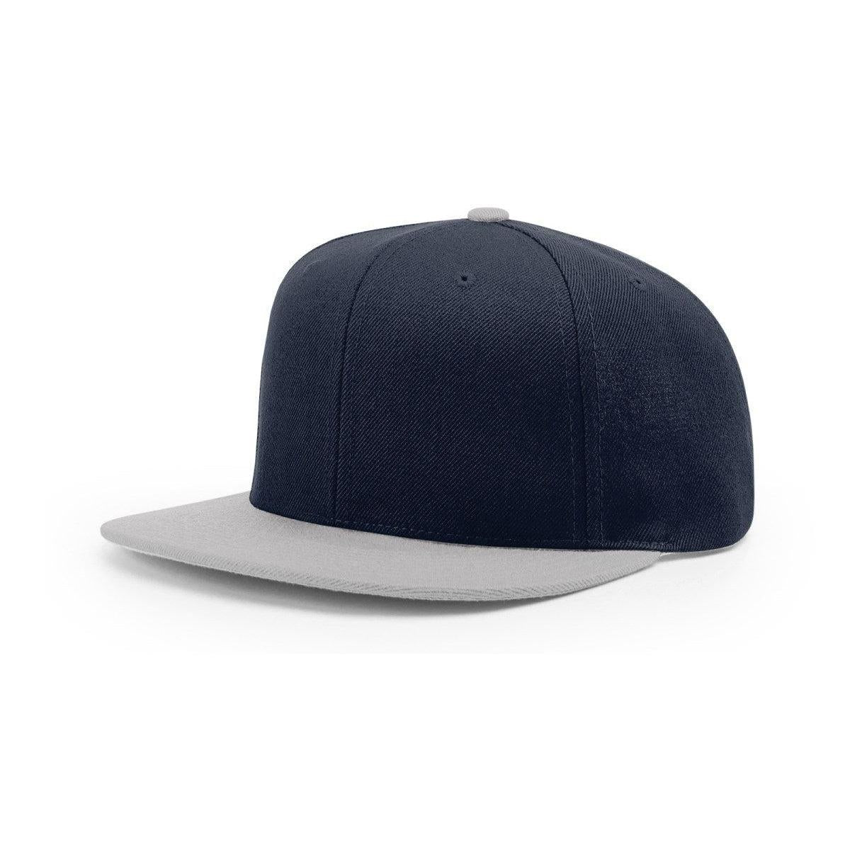 no-logo Richardson Wool Flatbill Snapback-Richardson-Thread Logic