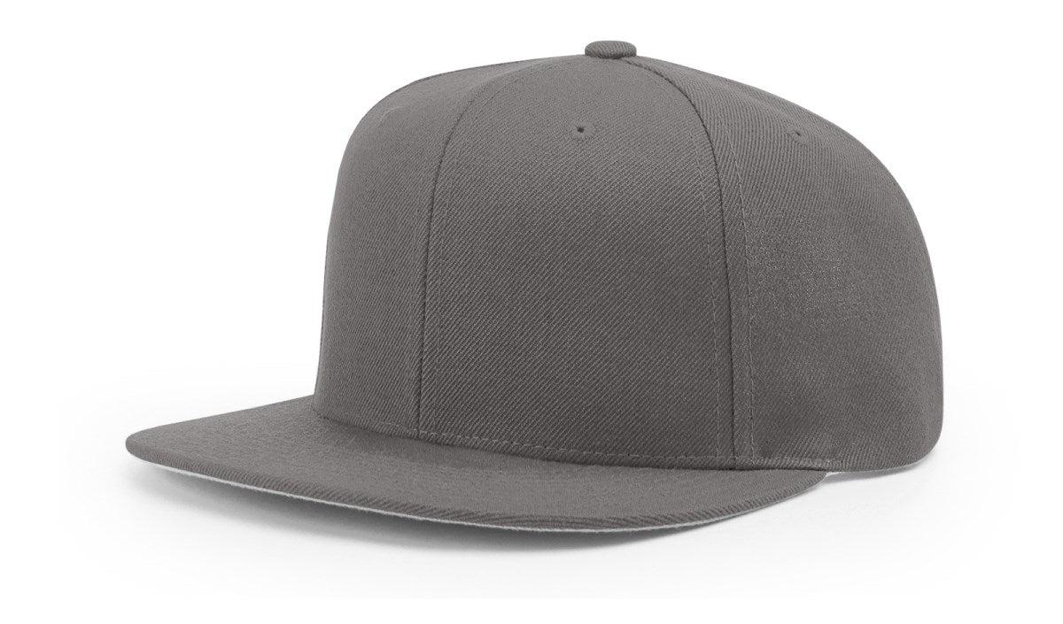 no-logo Richardson Wool Flatbill Snapback-Richardson-Thread Logic