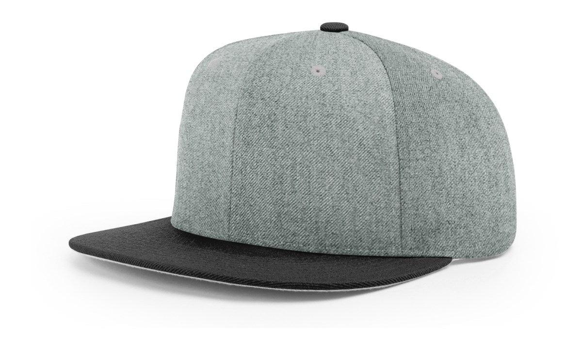 no-logo Richardson Wool Flatbill Snapback-Richardson-Thread Logic