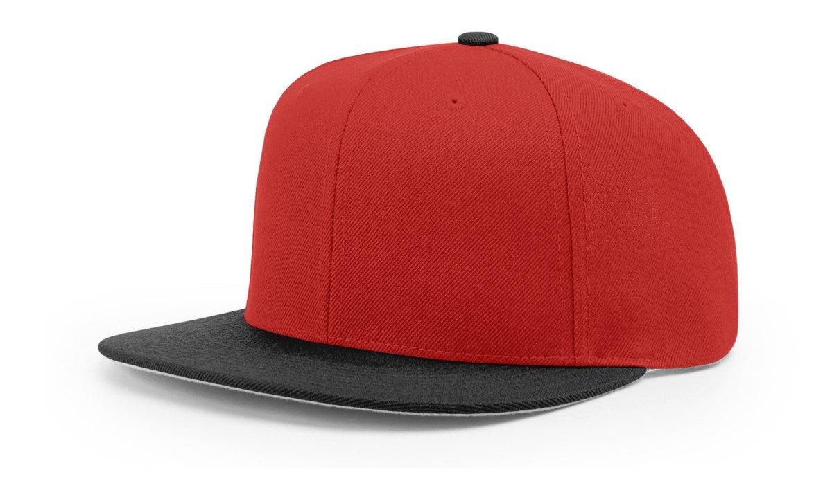 no-logo Richardson Wool Flatbill Snapback-Richardson-Thread Logic