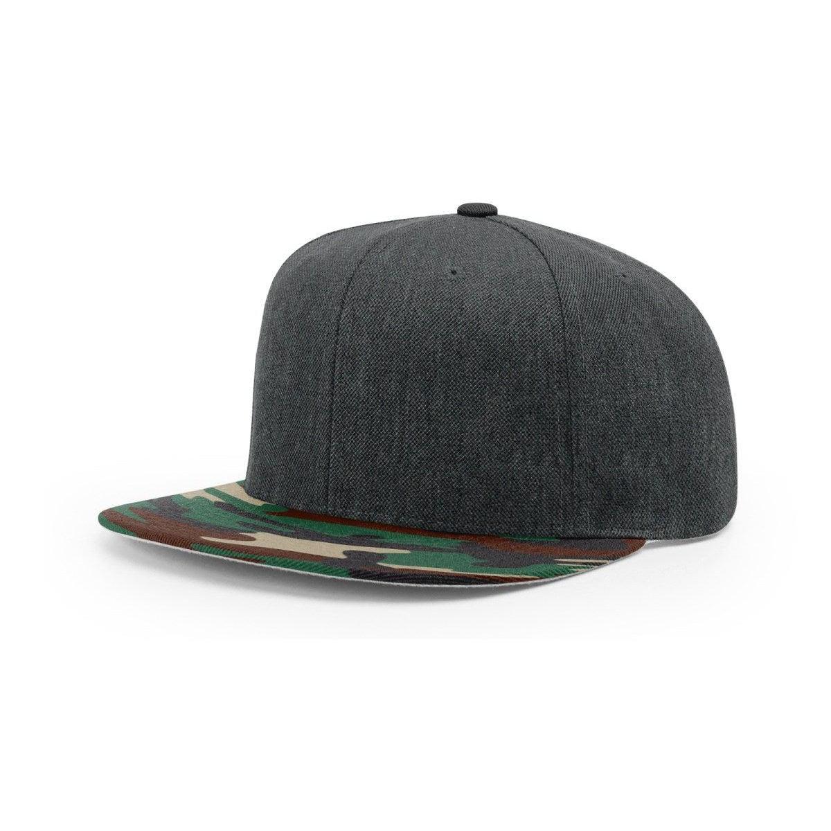 no-logo Richardson Wool Flatbill Snapback-Richardson-Thread Logic