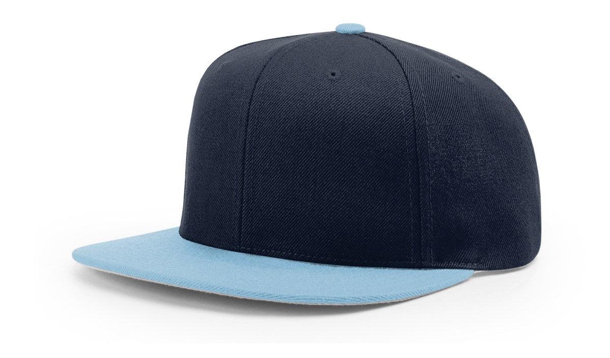 no-logo Richardson Wool Flatbill Snapback-Richardson-Thread Logic