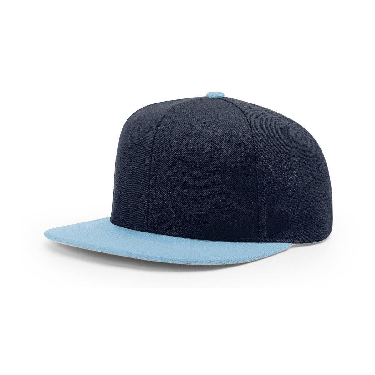no-logo Richardson Wool Flatbill Snapback-Richardson-Thread Logic