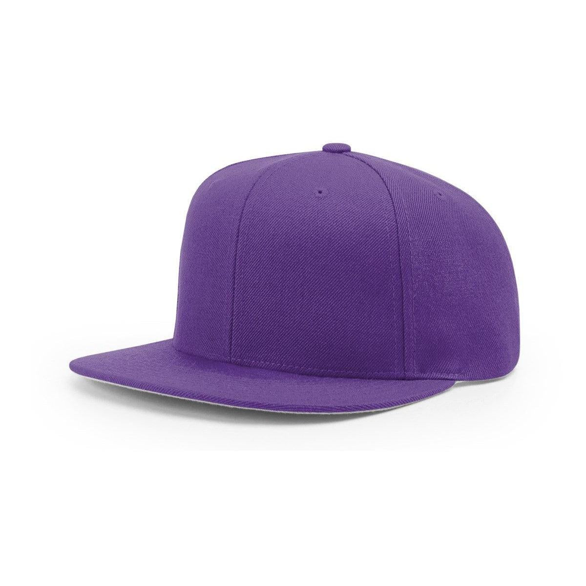 no-logo Richardson Wool Flatbill Snapback-Richardson-Thread Logic