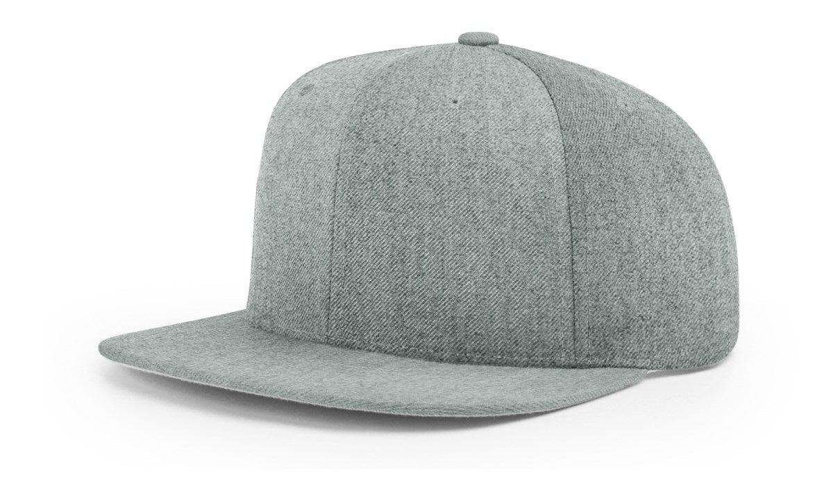 no-logo Richardson Wool Flatbill Snapback-Richardson-Thread Logic