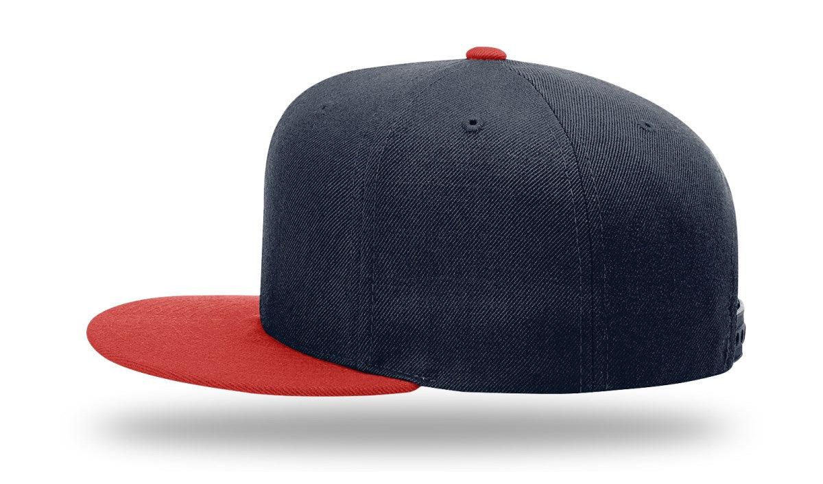 no-logo Richardson Wool Flatbill Snapback-Richardson-Thread Logic