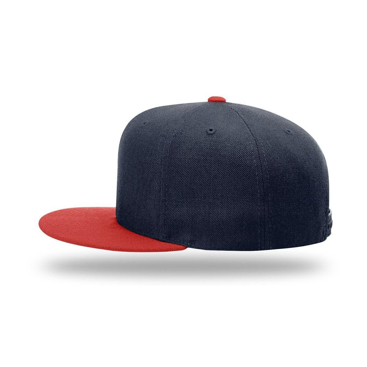 no-logo Richardson Wool Flatbill Snapback-Richardson-Thread Logic