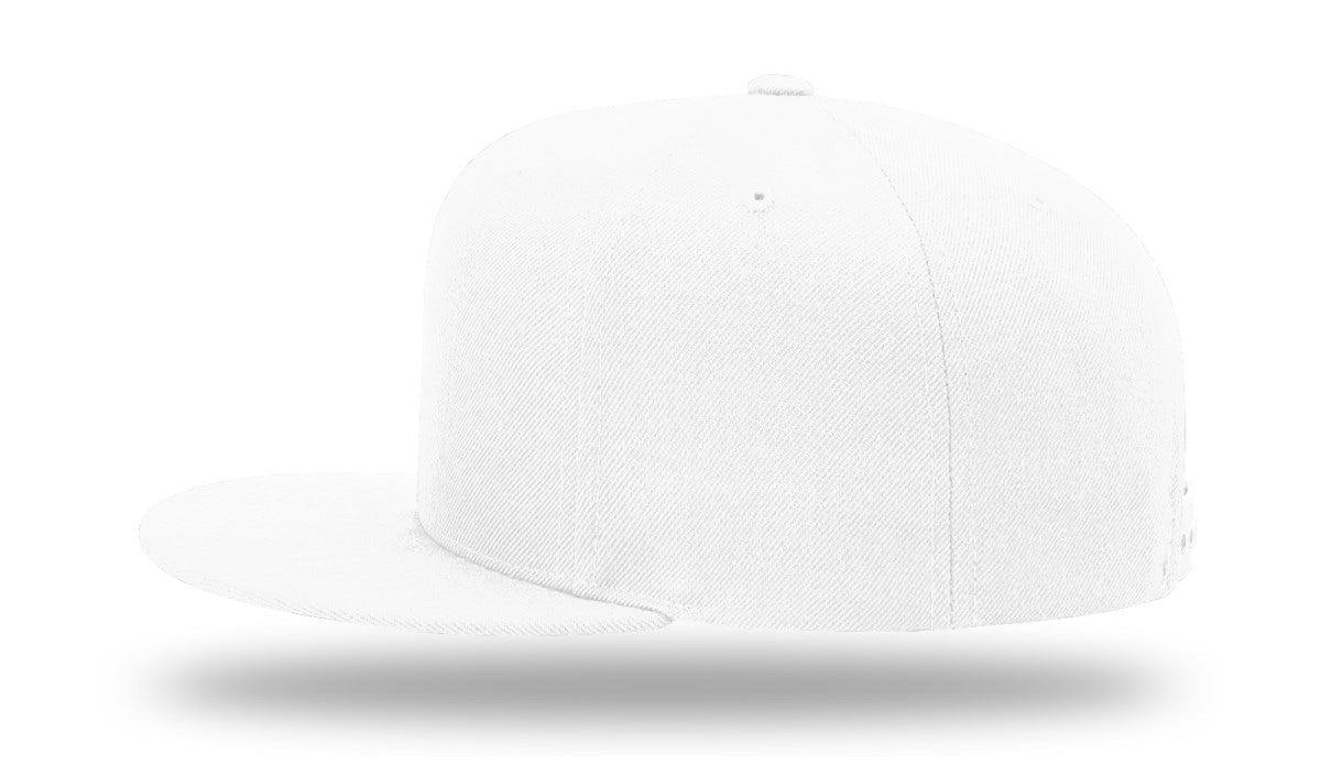 no-logo Richardson Wool Flatbill Snapback-Richardson-Thread Logic