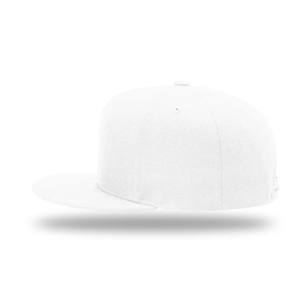 no-logo Richardson Wool Flatbill Snapback-Richardson-Thread Logic