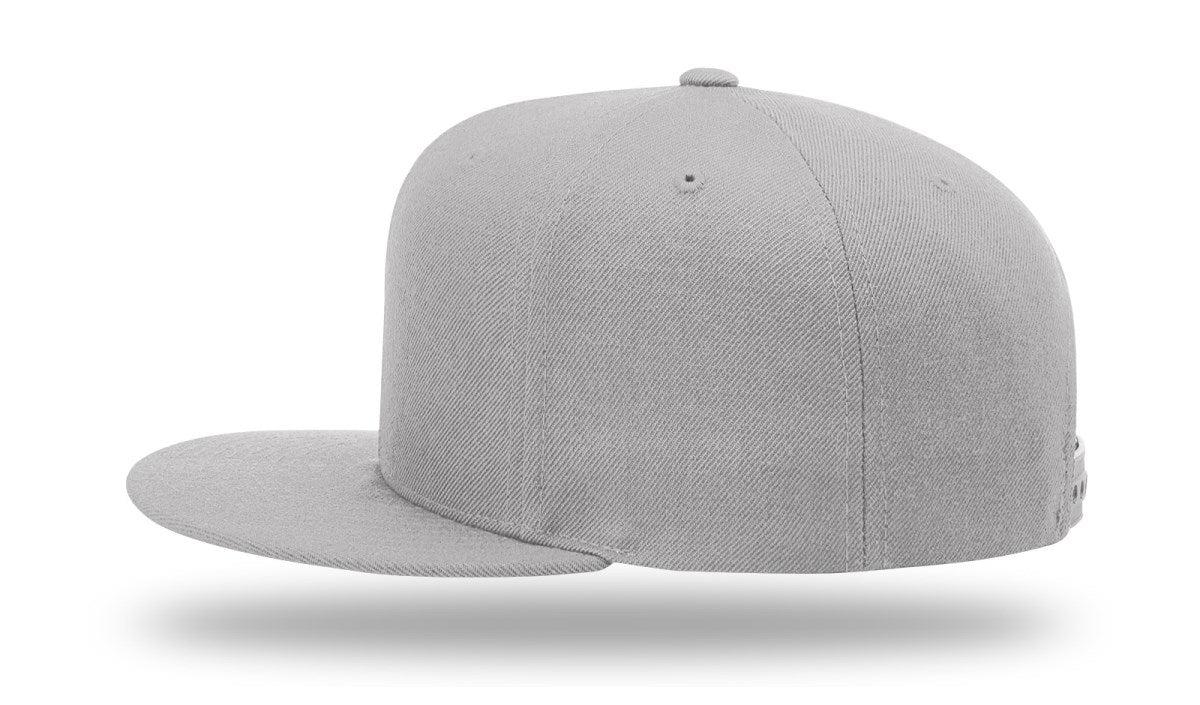 no-logo Richardson Wool Flatbill Snapback-Richardson-Thread Logic