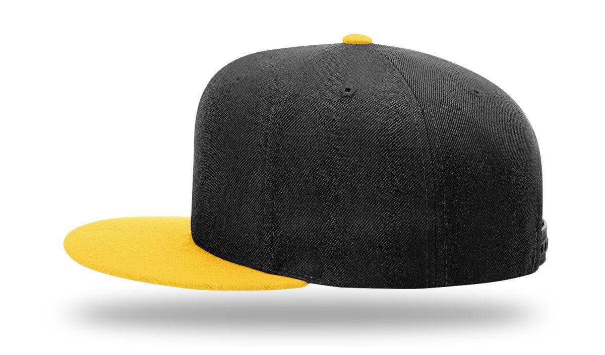 no-logo Richardson Wool Flatbill Snapback-Richardson-Thread Logic