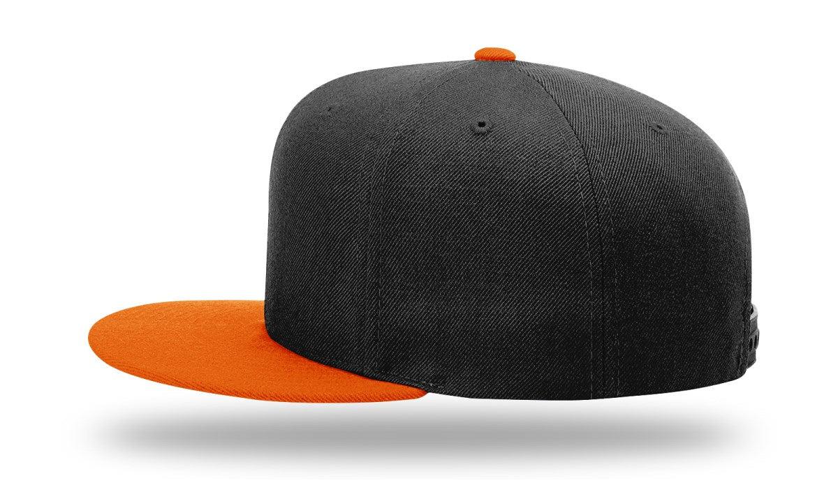 no-logo Richardson Wool Flatbill Snapback-Richardson-Thread Logic