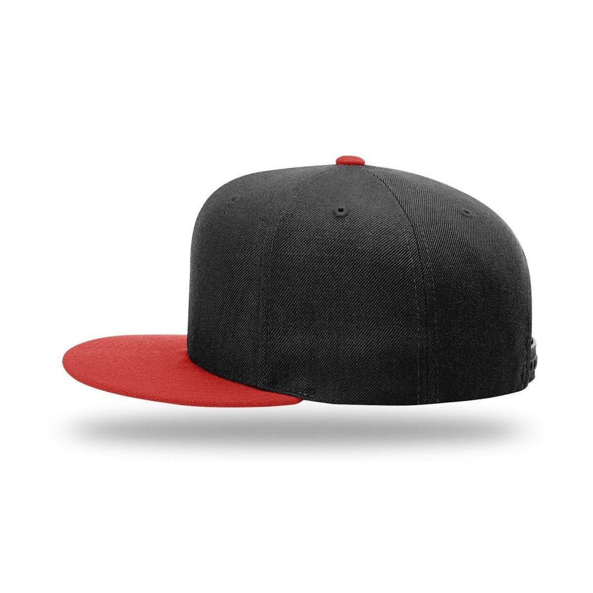 no-logo Richardson Wool Flatbill Snapback-Richardson-Thread Logic