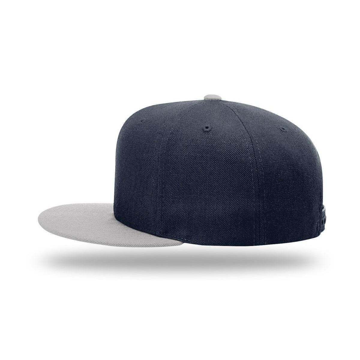 no-logo Richardson Wool Flatbill Snapback-Richardson-Thread Logic