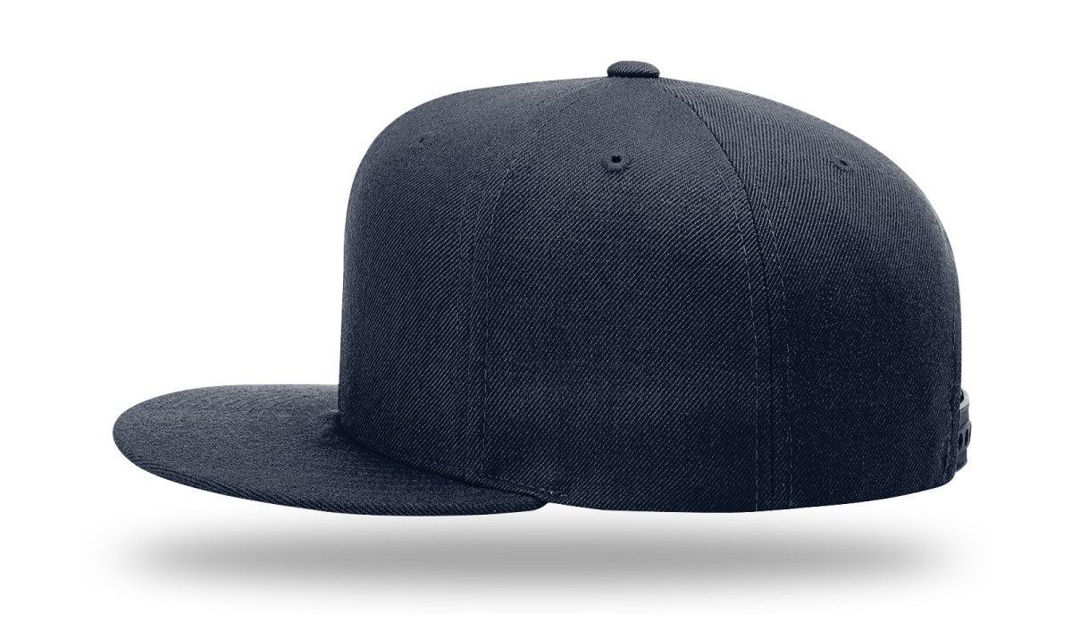 no-logo Richardson Wool Flatbill Snapback-Richardson-Thread Logic