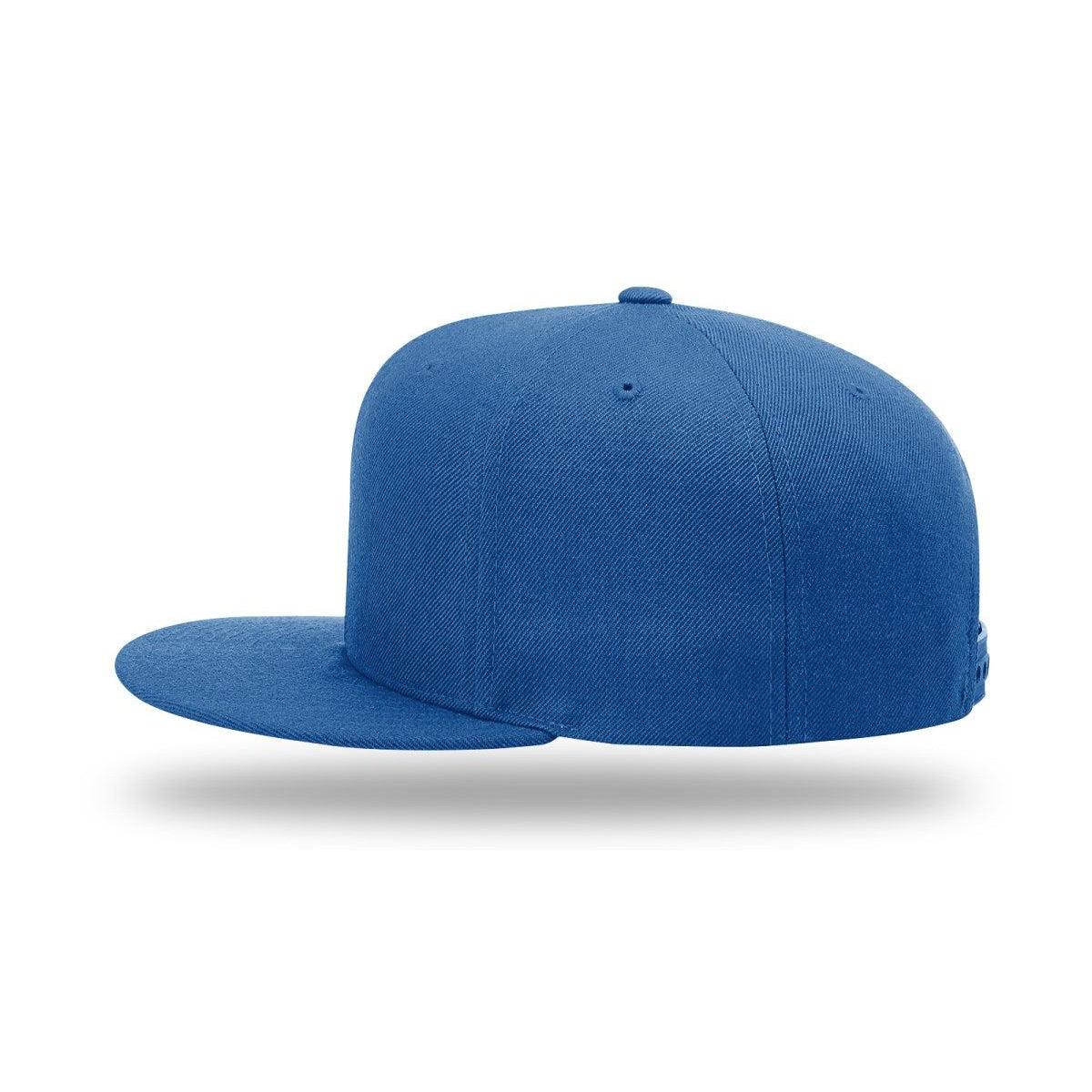 no-logo Richardson Wool Flatbill Snapback-Richardson-Thread Logic