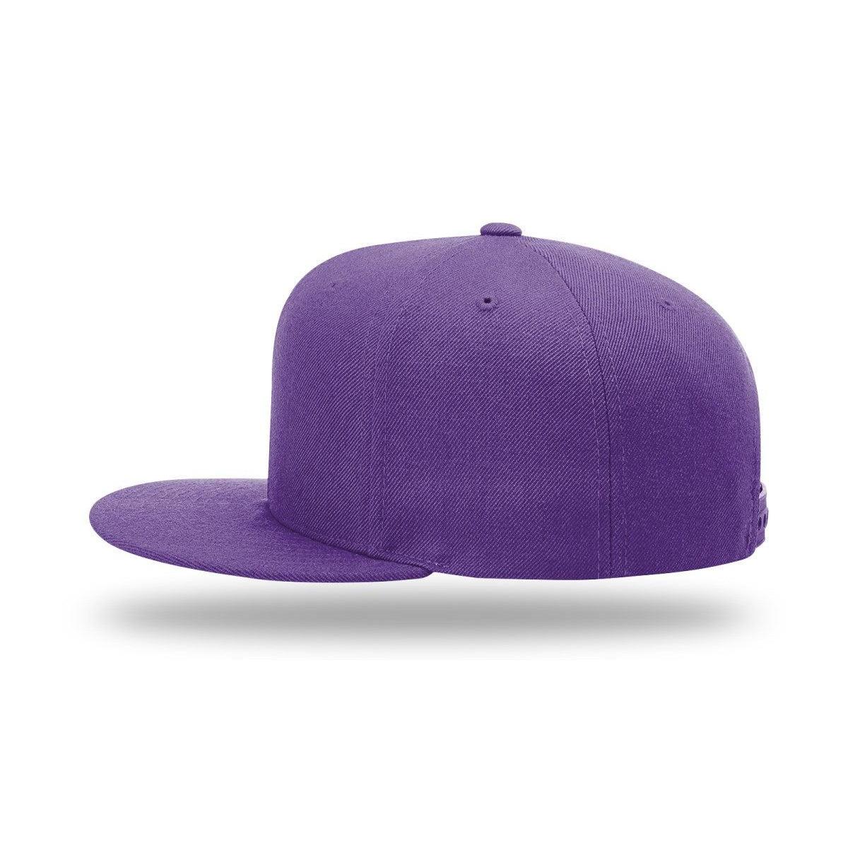 no-logo Richardson Wool Flatbill Snapback-Richardson-Thread Logic