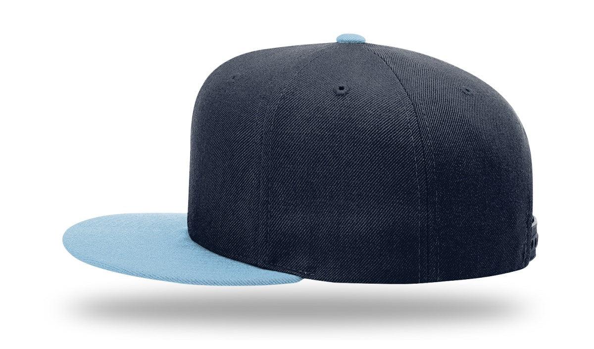 no-logo Richardson Wool Flatbill Snapback-Richardson-Thread Logic