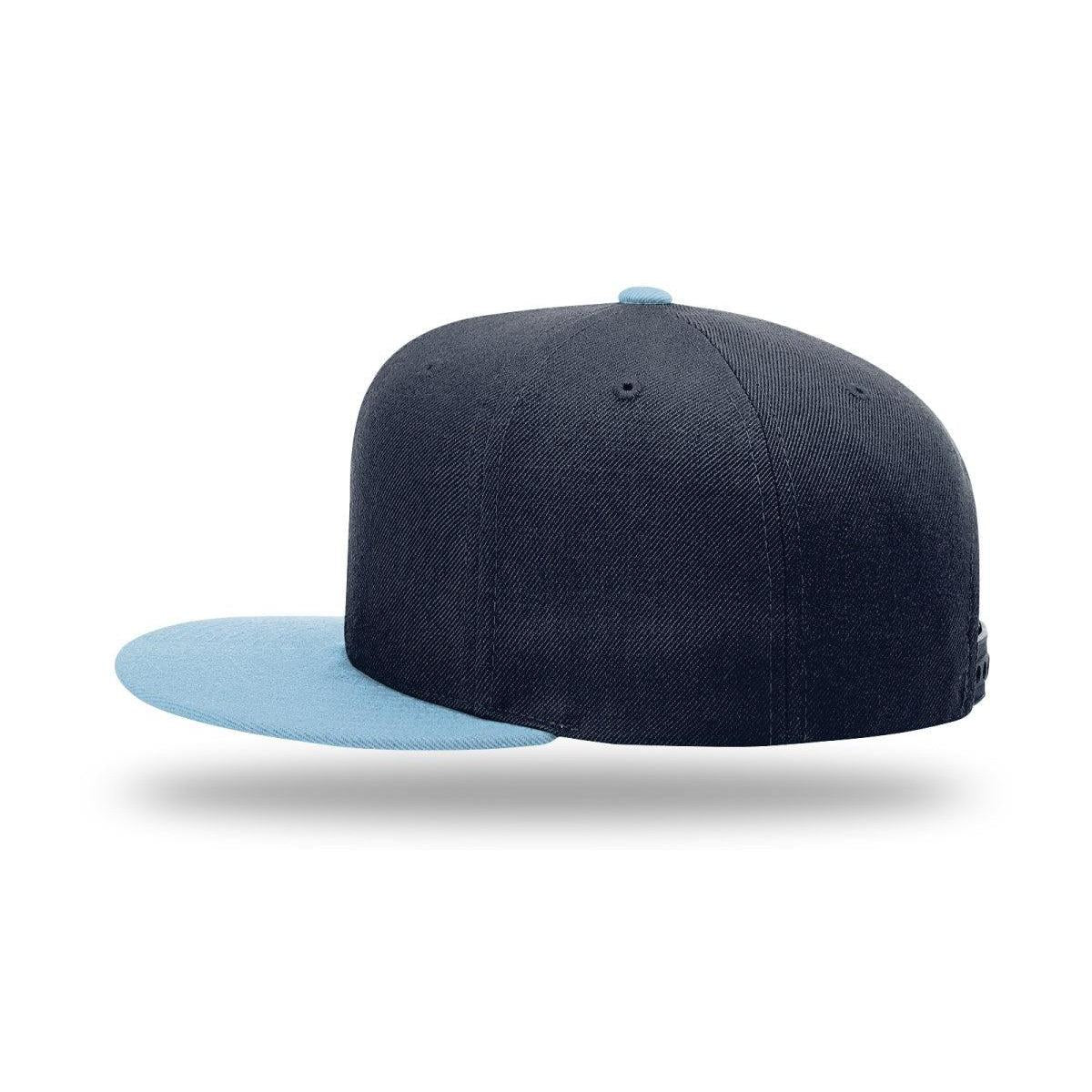 no-logo Richardson Wool Flatbill Snapback-Richardson-Thread Logic