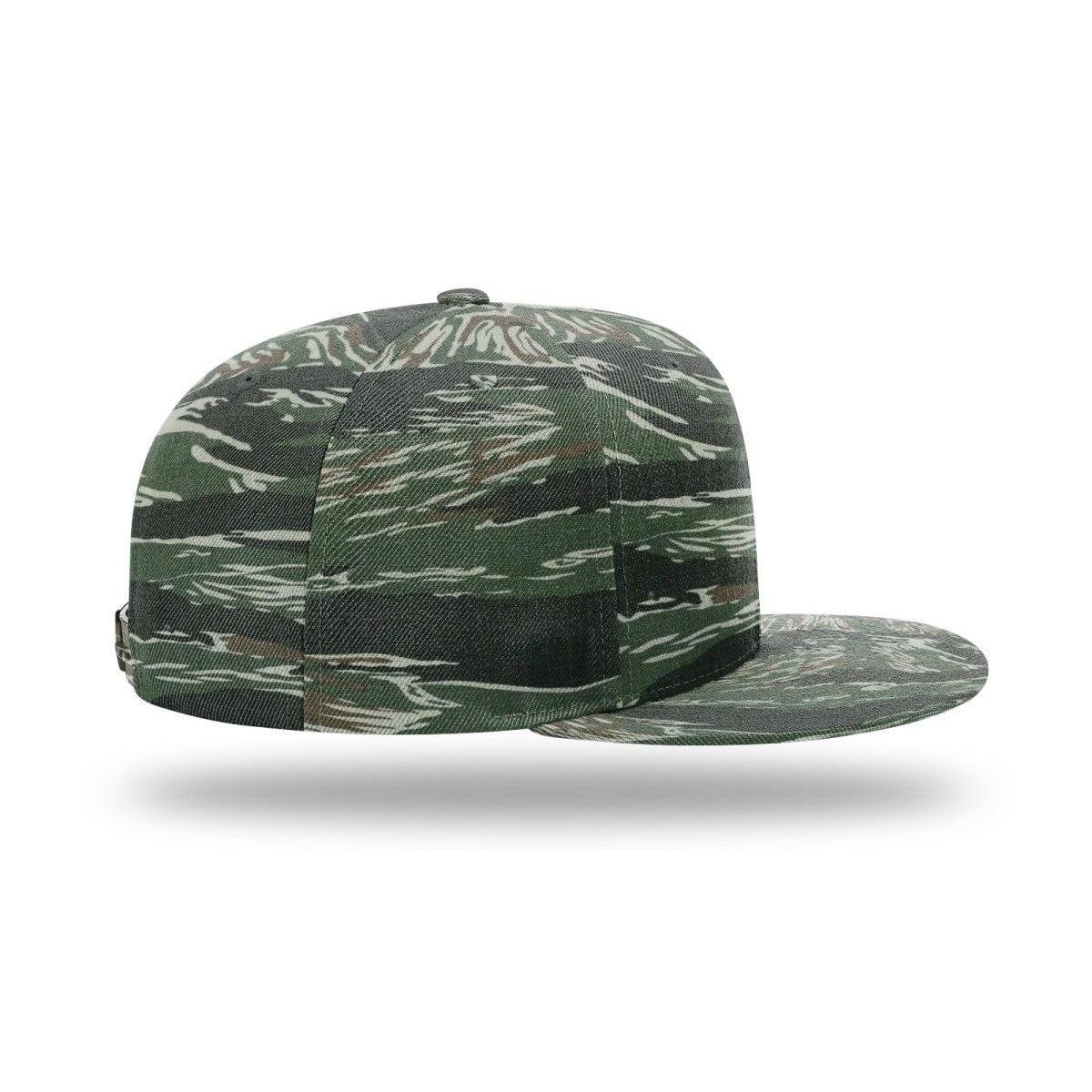 no-logo Richardson Wool Flatbill Snapback-Richardson-Thread Logic