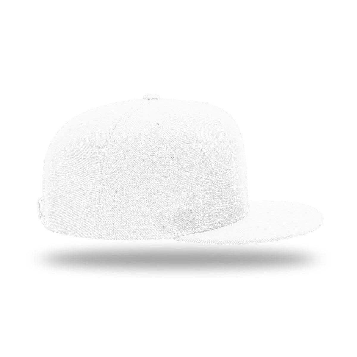no-logo Richardson Wool Flatbill Snapback-Richardson-Thread Logic
