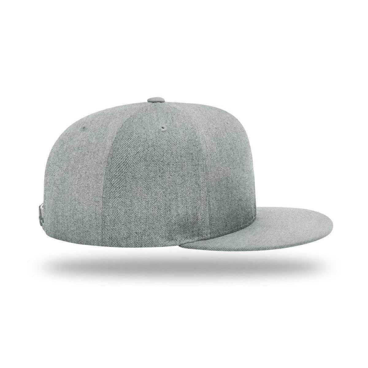no-logo Richardson Wool Flatbill Snapback-Richardson-Thread Logic