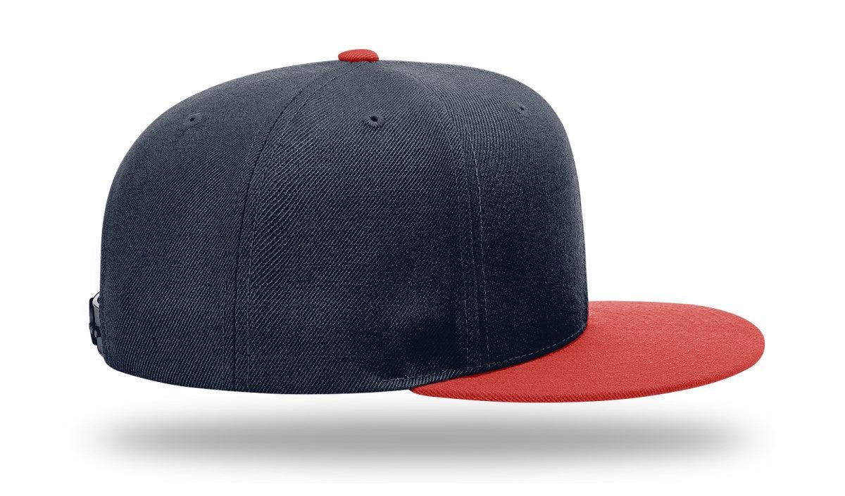 no-logo Richardson Wool Flatbill Snapback-Richardson-Thread Logic