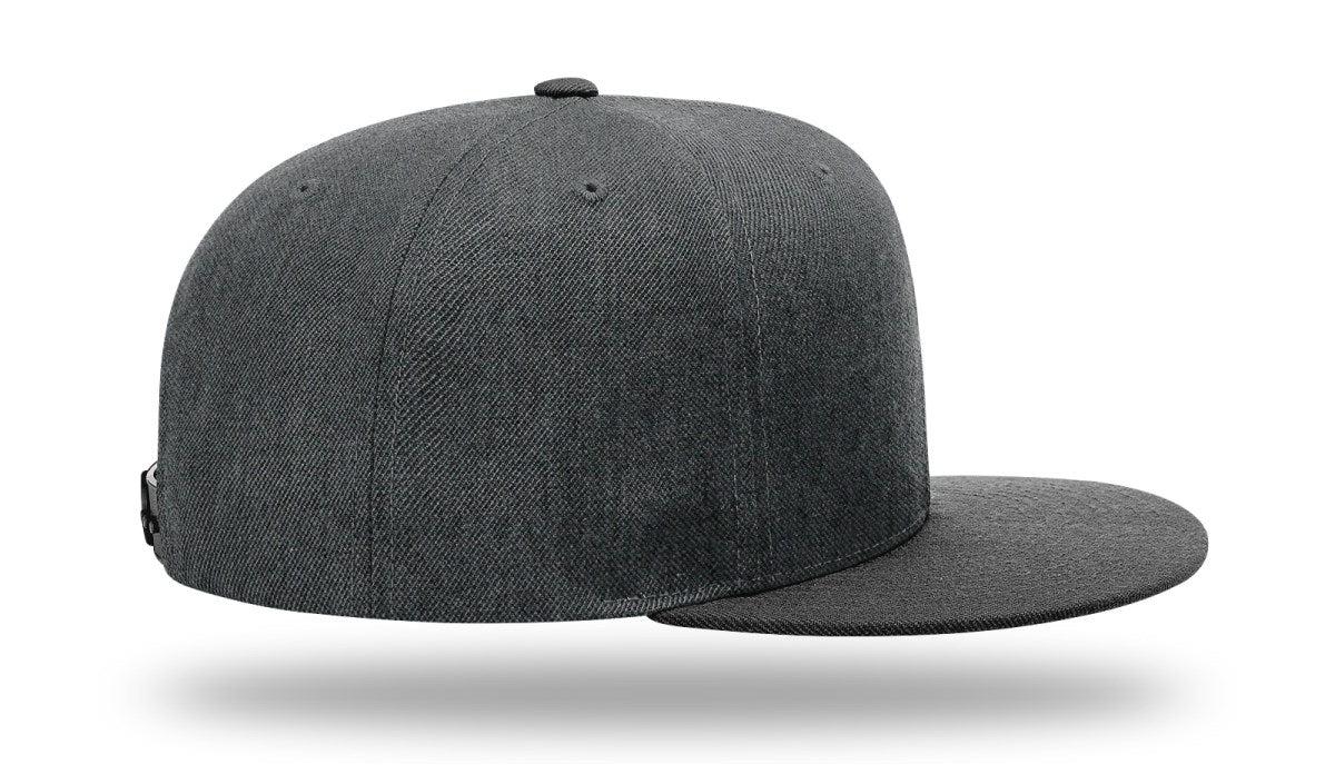 no-logo Richardson Wool Flatbill Snapback-Richardson-Thread Logic