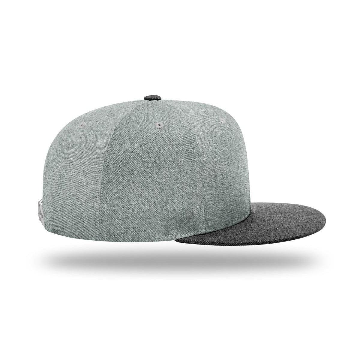 no-logo Richardson Wool Flatbill Snapback-Richardson-Thread Logic