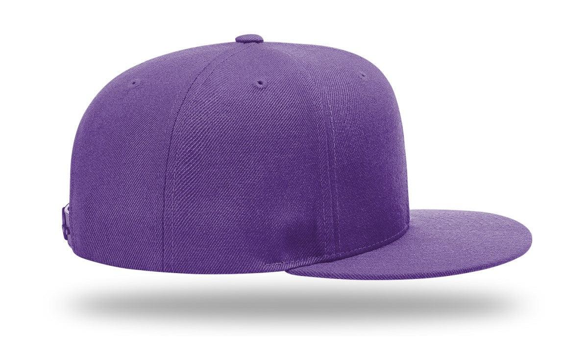 no-logo Richardson Wool Flatbill Snapback-Richardson-Thread Logic