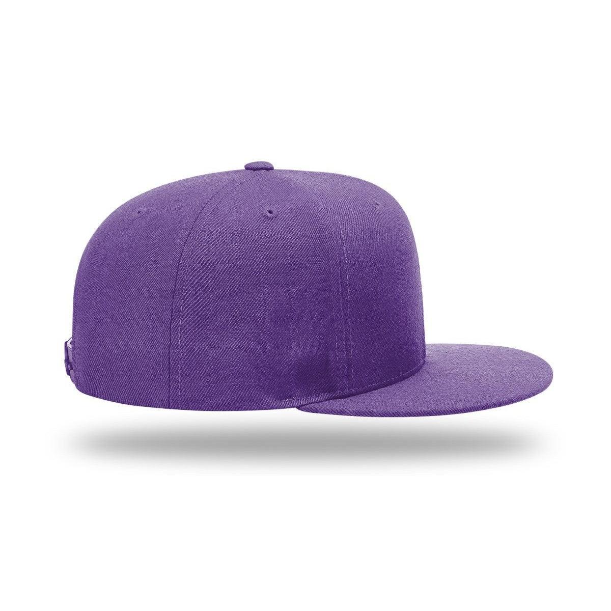 no-logo Richardson Wool Flatbill Snapback-Richardson-Thread Logic