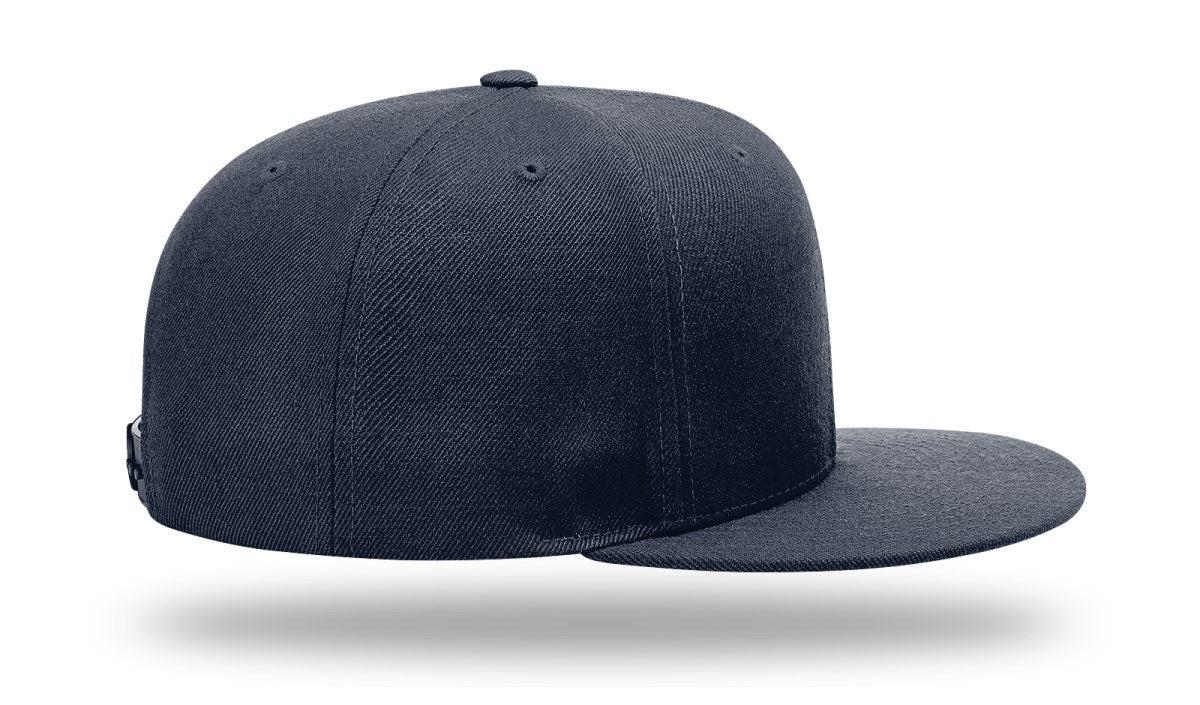 no-logo Richardson Wool Flatbill Snapback-Richardson-Thread Logic