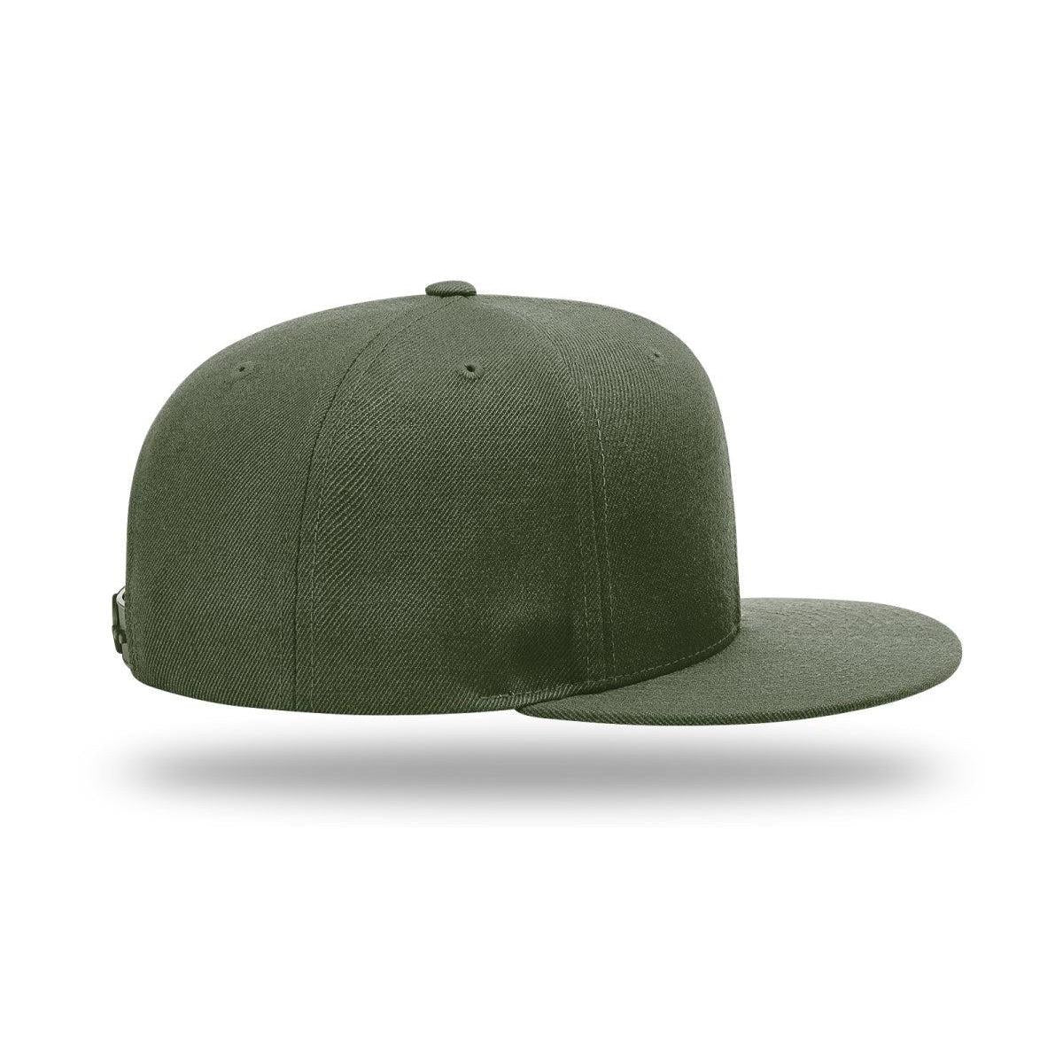 no-logo Richardson Wool Flatbill Snapback-Richardson-Thread Logic