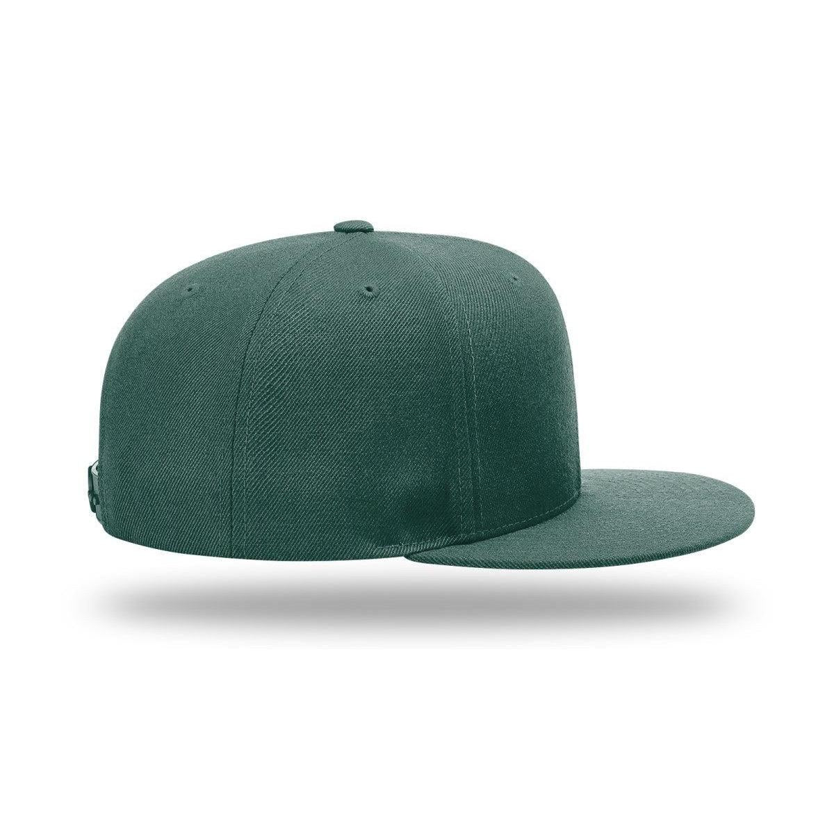 no-logo Richardson Wool Flatbill Snapback-Richardson-Thread Logic