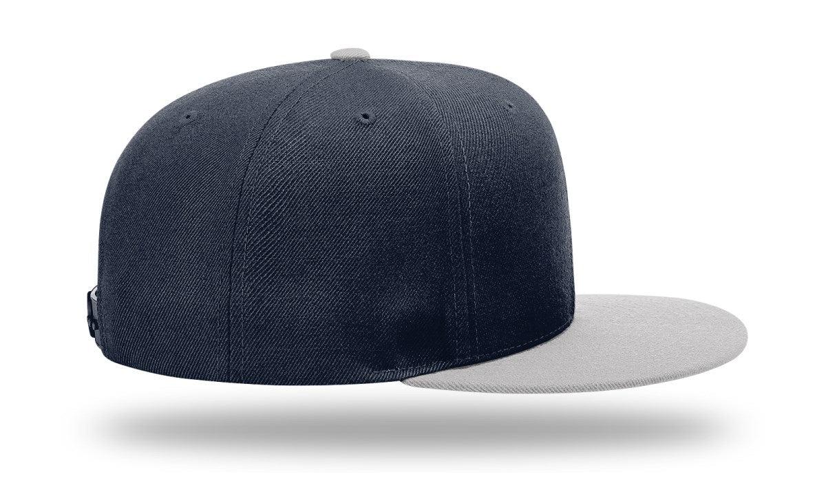 no-logo Richardson Wool Flatbill Snapback-Richardson-Thread Logic