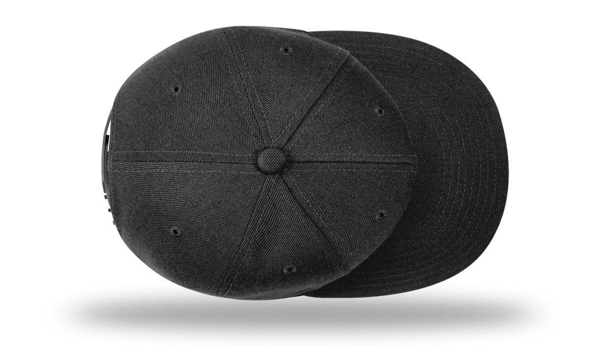 no-logo Richardson Wool Flatbill Snapback-Richardson-Thread Logic