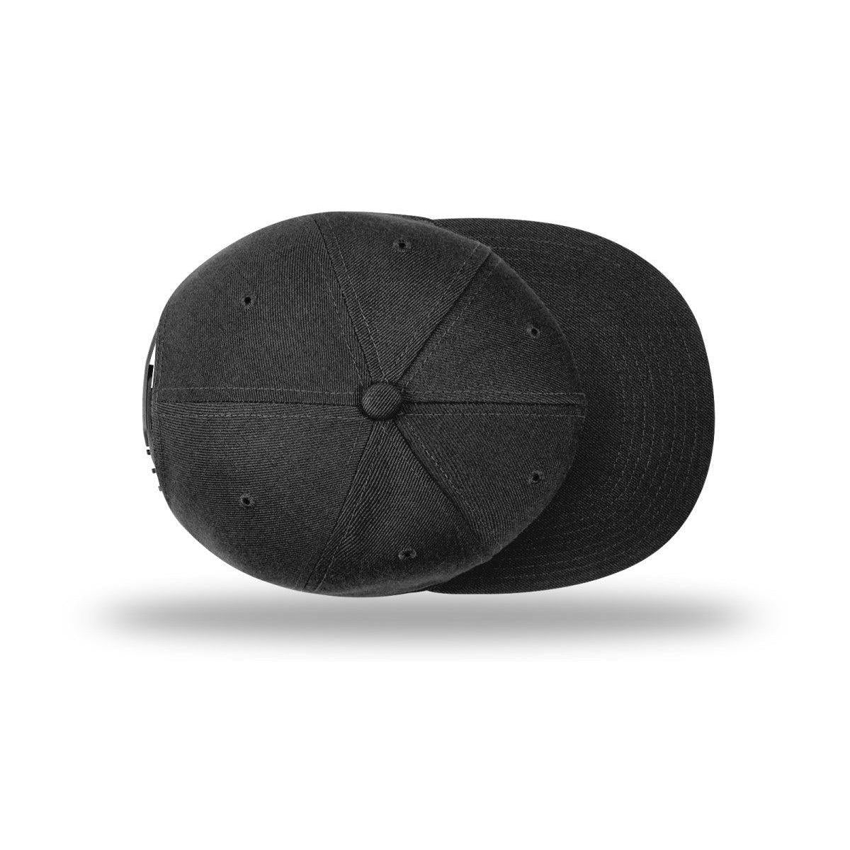 no-logo Richardson Wool Flatbill Snapback-Richardson-Thread Logic