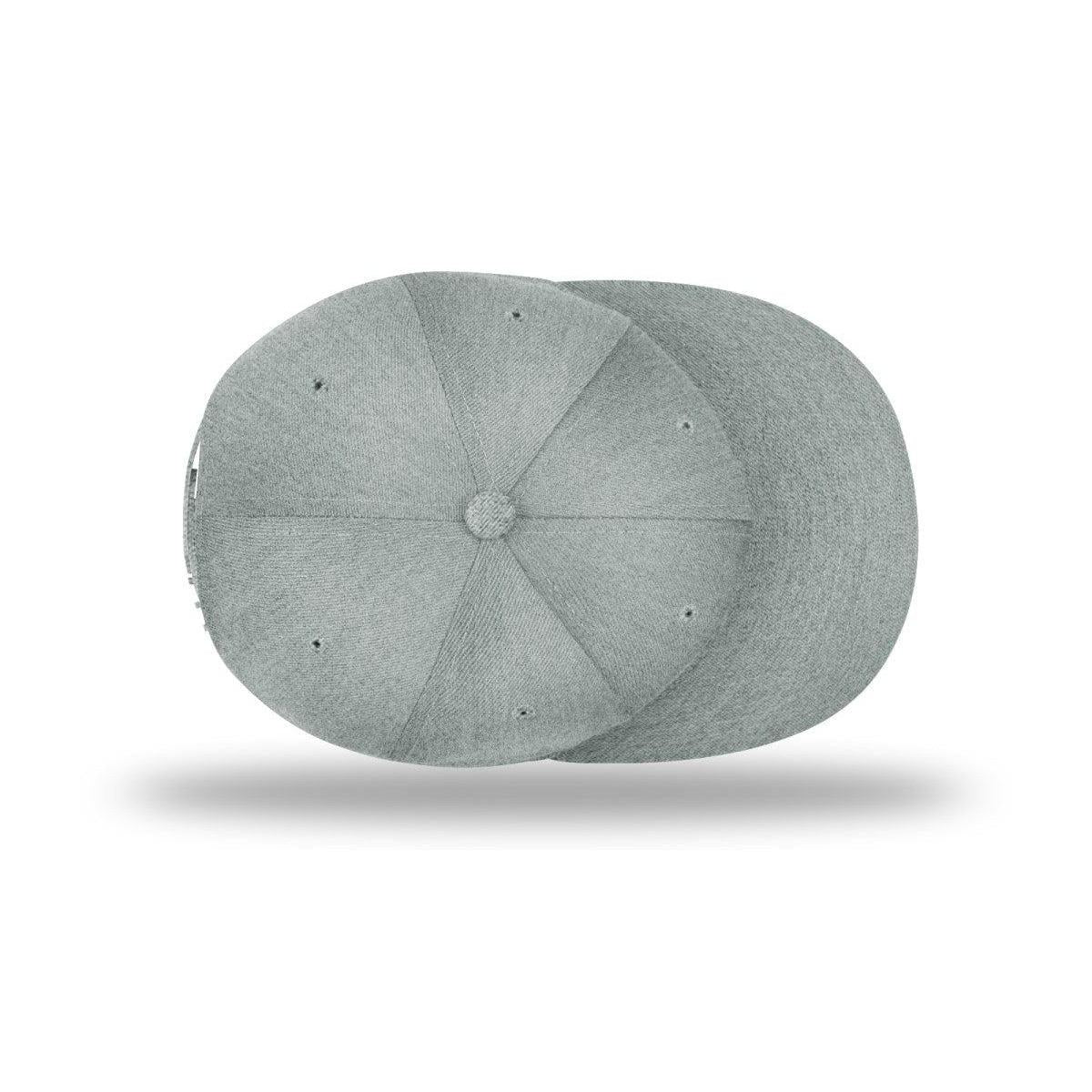 no-logo Richardson Wool Flatbill Snapback-Richardson-Thread Logic